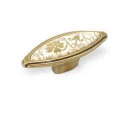 knopek Cosmopolitan, zlaté květiny, starozlatá