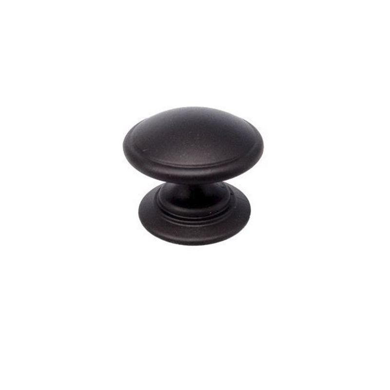 knopek Tazio, průměr 35 mm, černá matná