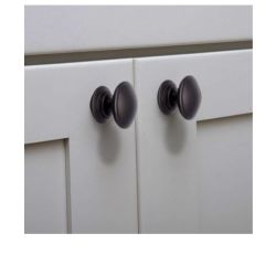 knopek Tazio, průměr 35 mm, černá matná