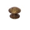 mosazný knopek Tazio, průměr 25 mm, mosaz antik