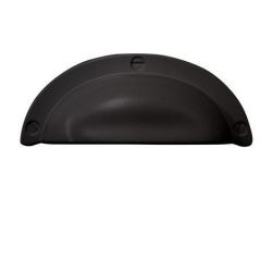 úchytka mušle Anita M, černá matná