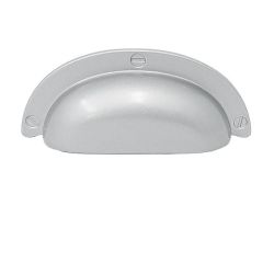 úchytka mušle Anita, matný chrom