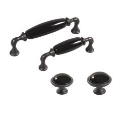 keramická úchytka Decora, grafit