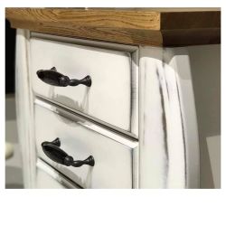 keramická úchytka Decora, grafit