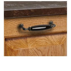 keramická úchytka Decora, grafit