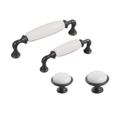 keramická úchytka Decora, grafit