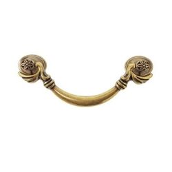 úchytka klepadlo Fiorio S, starozlatá