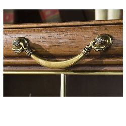 úchytka klepadlo Fiorio S, starozlatá