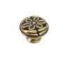 knopek Fiorio kruh, starozlatá