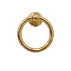 úchytka klepadlo Gildo, průměr 51 mm, zlatá lesklá