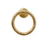 úchytka klepadlo Gildo, průměr 51 mm, zlatá lesklá