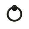 úchytka klepadlo Gildo, průměr 51 mm, černá matná