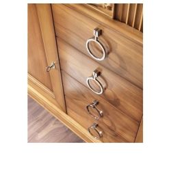 úchytka klepadlo Idro, průměr 45 mm, lesklý chrom