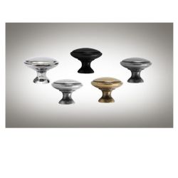 knopek Zeno, černá matná