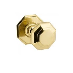 mosazný knopek Toca, zlatá lesklá