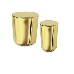 knopek Acorn, průměr 15 mm, zlatá lesklá