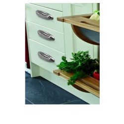 úchytka mušle Grande, lesklý chrom