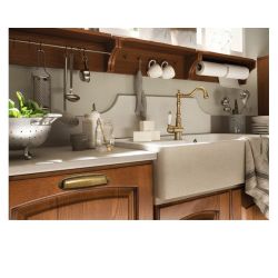 úchytka mušle Grande, staromosaz