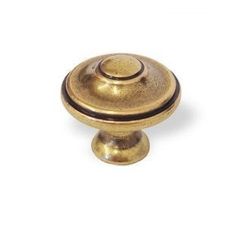 knopek Livio, průměr 30 mm, starozlatá
