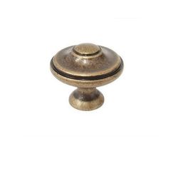 knopek Livio, průměr 25 mm, staromosaz