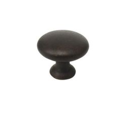 knopek Learco, průměr 30 mm, tmavě hnědá