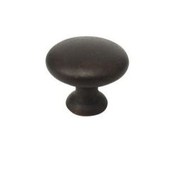 knopek Learco, průměr 35 mm, tmavě hnědá