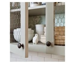 knopek Learco, průměr 35 mm, tmavě hnědá