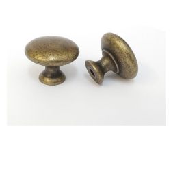 knopek Learco, průměr 30 mm, staromosaz