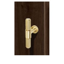 mosazný knopek Galero, zlatá