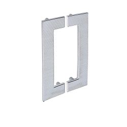 velké obdélníkové madlo Kalma, lesklý chrom