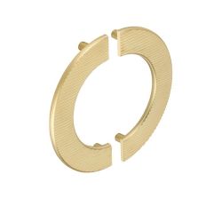 velké madlo ve tvaru půlkruhu Umiala, zlatá matná