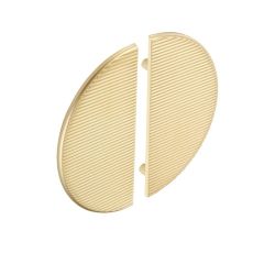 velké madlo ve tvaru půlměsíce Dena, zlatá matná