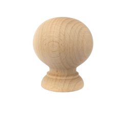 knopek/ věšák Gene, průměr 80 mm, buk surový
