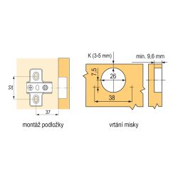 Závěs Slide-ON, mini