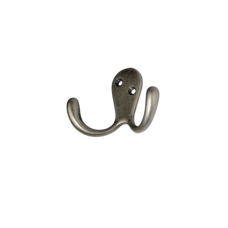 mosazný věšák Mena M, starocin