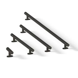 madlo Fluted, černá matná