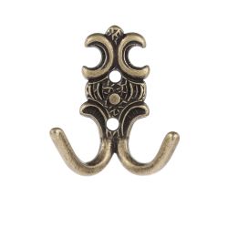 věšák Genove menší XV41, staromosaz