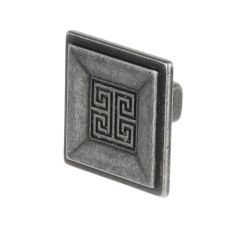 knopek Eggia XR27, starostříbro