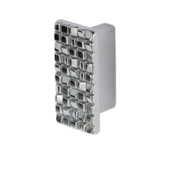 knopek Mosa obdélníkový XR16, lesklý chrom