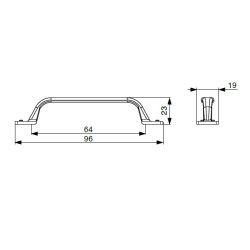 madlo Nedia XH53, starobronz