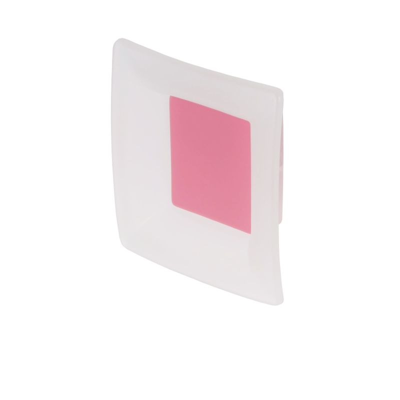 knopek Menia čtvereční XD04, růžová