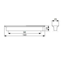 madlo Menia XD02, modrá