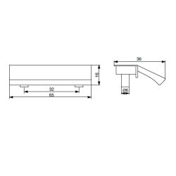 madlo Bena XD01, titanový bronz/ hnědý polykarbonát