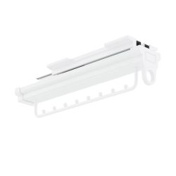 Výsuvný věšák na ramínka WB 669, bílý