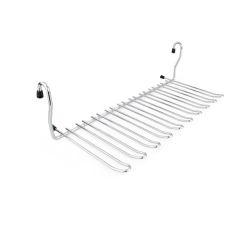 Závěsny držák na sklenice, chrom