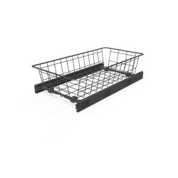 Výsuvný šatní koš na prádlo NOVUM 120 mm, antracit