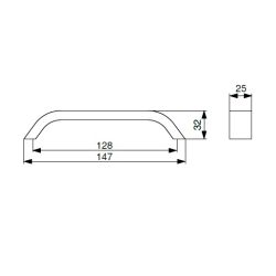 madlo Scala RX XH22, černá matná