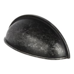 úchytka mušle Loka RX XR20, patinovaný cín