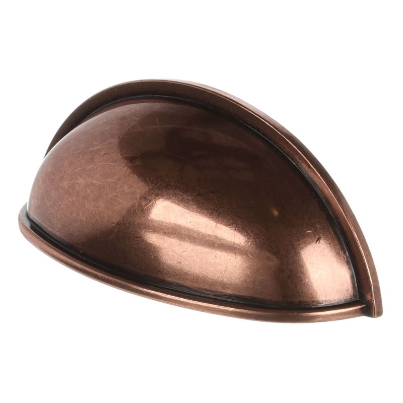 úchytka mušle Loka RX XR20, patinovaná měď