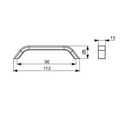 madlo Miga XH70, černá matná